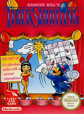 Barker Bill's Trick Shooting (Europe) box cover front